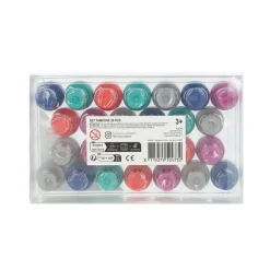 Set 26 tampons pré-encrés - Espaces