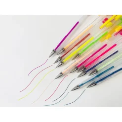 Set de 18 stylos gel