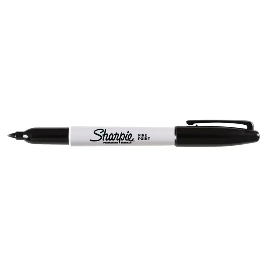 Sharpie - Marqueur permanent - pointe fine - noir