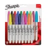 Sharpie - Pack de 18 marqueurs permanents - pointe fine - couleurs assorties