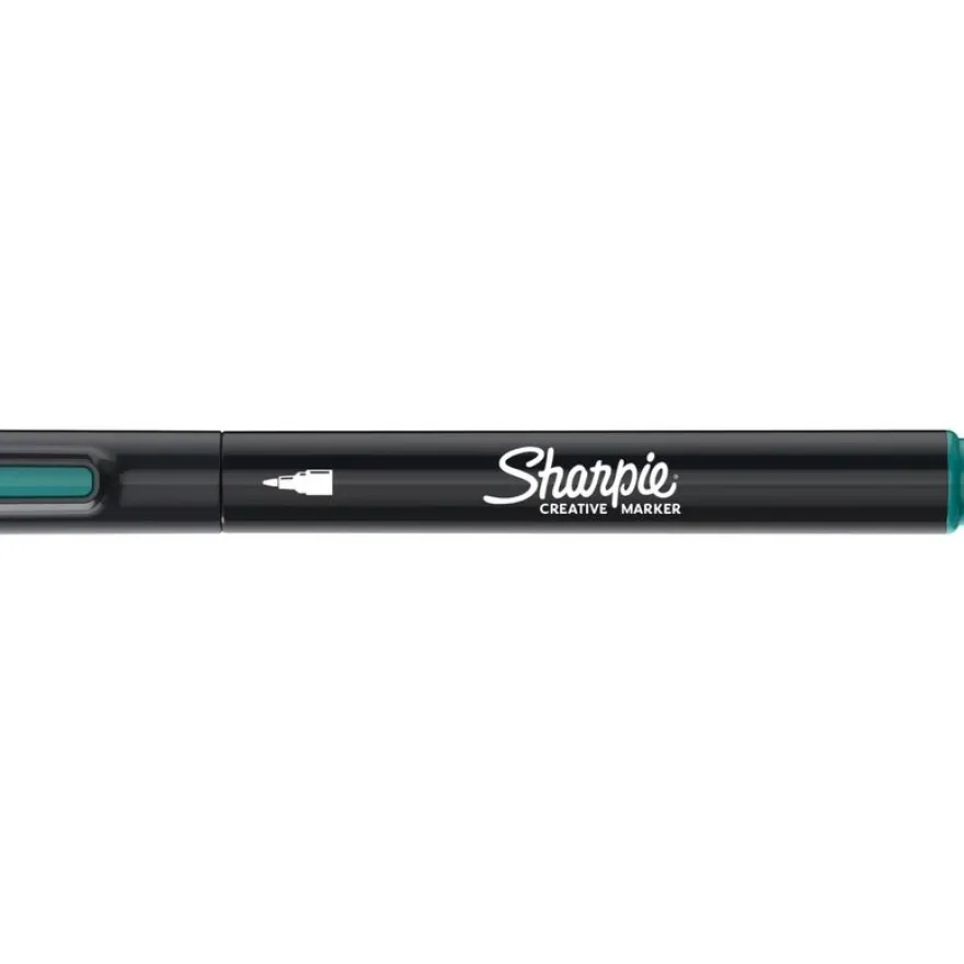 SHARPIE CREATIVE MARKERS feutres acrylique - Pointe ogive - Vert Émeraude