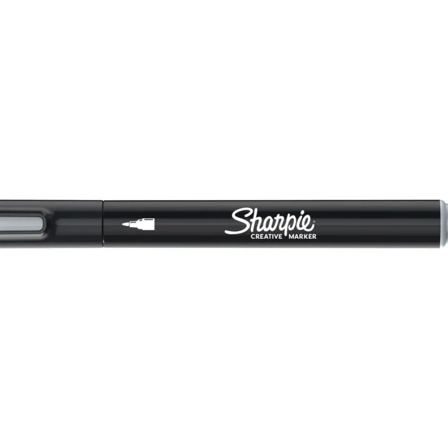 SHARPIE CREATIVE MARKERS feutres acrylique - Pointe ogive - Gris Froid