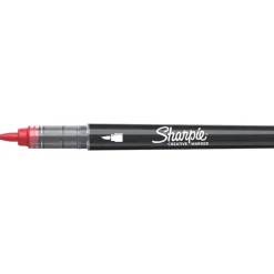 SHARPIE CREATIVE MARKERS feutres acrylique - Pointe pinceau - Rouge