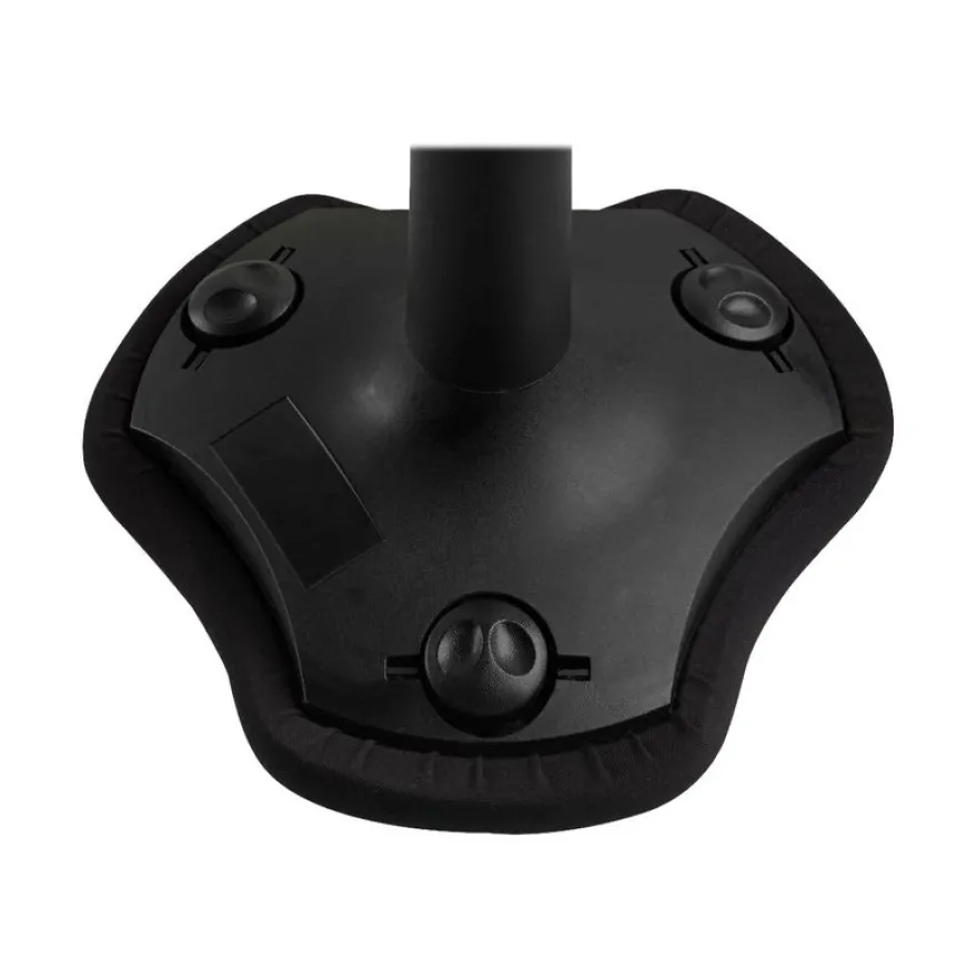 Siege technique MOOVE - tabouret assis-debout ergonomique - hauteur réglable jusqu'à 89 cm - noir