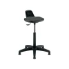 Siège technique SPRING - tabouret assis-debout - hauteur réglable jusqu'à 68 cm - noir