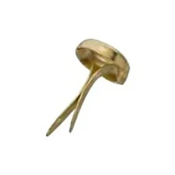 Sign - 100 attaches parisiennes - 19 mm - laiton