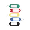 Sign - 100 Porte-clés - 56 x 22 mm - plastique - couleurs assorties