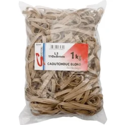 Sign - Bracelets caoutchouc - élastiques larges - 0,8 x 11 cm - 1 kg