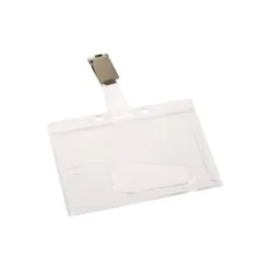 Sign porte-badge de nom - pour 54 x 86 mm - transparent (pack de 50)