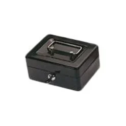 Solveig - Caisse à monnaie 15 x 12 x 8 cm - noir