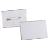 SOLVEIG badge nominatif - pour 40 x 60 mm - transparent (pack de 50)