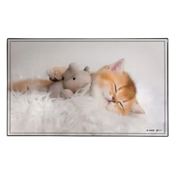 Sous-main Animaux Chaton + Chiots - 59,5 x 36,2 cm - Assortis - Viquel