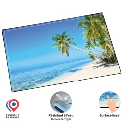 Sous-main Plage - 59,5 x 36,2 cm - Viquel