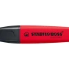 STABILO – Surligneur BOSS Original vrai rouge