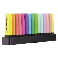 STABILO BOSS ORIGINAL - Pack de 15 surligneurs - couleurs assorties