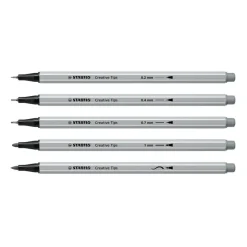 Stabilo Creative Tips Arty - Étui Carton 10 Stylos Feutres