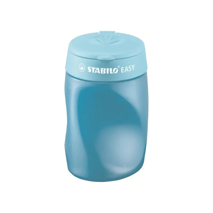 STABILO Easysharpener - Taille crayon - 3 trous - pour gaucher - bleu