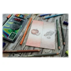 STABILO GREENcolors ARTY - 12 Crayons de couleur - couleurs assorties