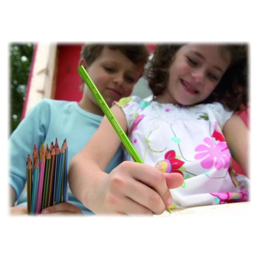 STABILO GREENcolors ARTY - 12 Crayons de couleur - couleurs assorties