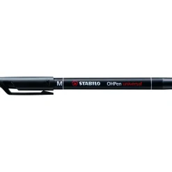 STABILO OHPEN - Marqueur permanent - pointe moyenne 1 mm - noir