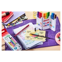 STABILO Pen 68 - Etui zig zag de 18 feutres - pointe moyenne