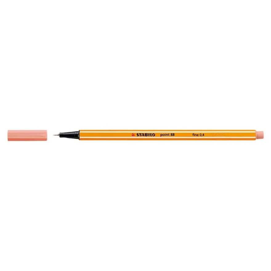 STABILO point 88 - Feutre fin - 0.4 mm - rose blush