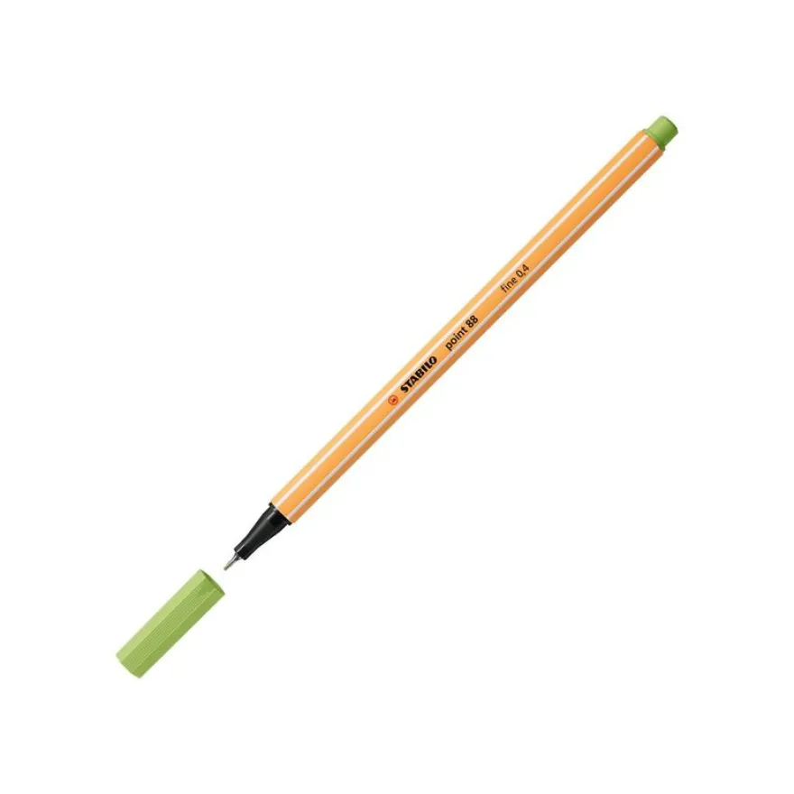 STABILO point 88 - Feutre fin - 0.4 mm - vert pistache