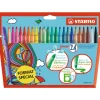 STABILO Power - 24 Feutres - pointe moyenne - couleurs assorties