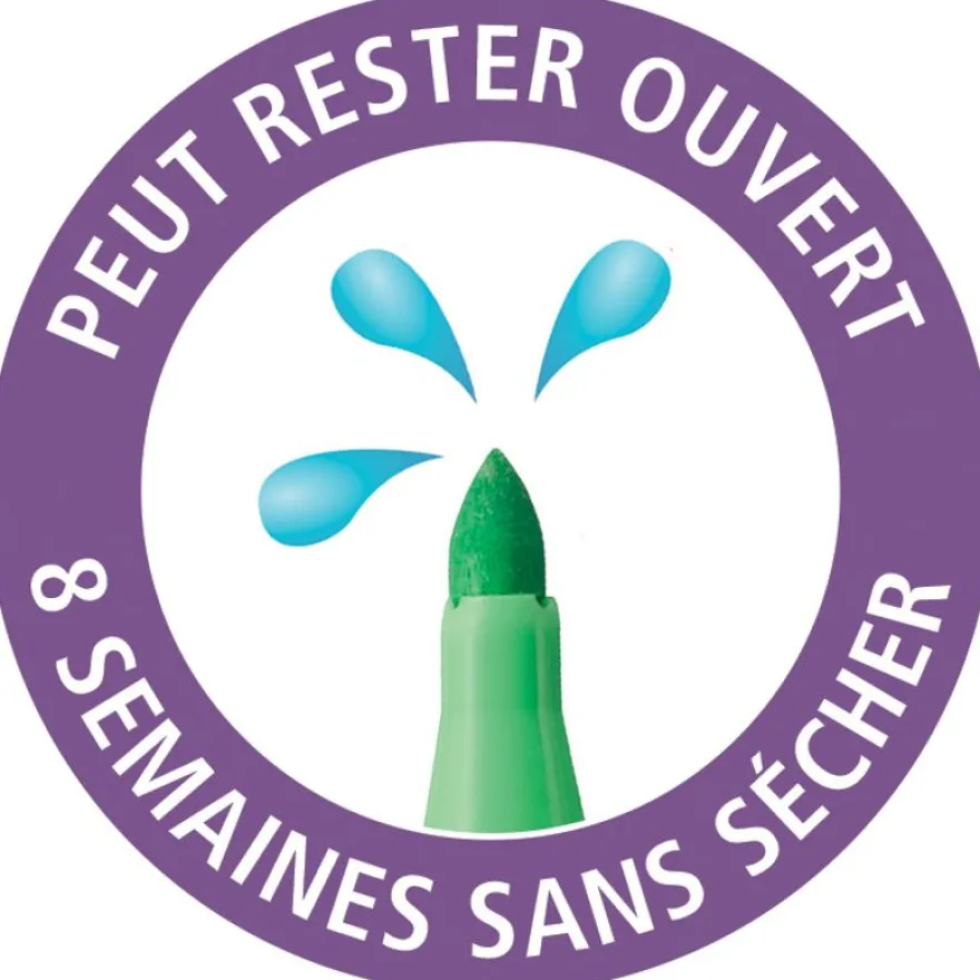 STABILO power -15 feutres de coloriage pointe moyenne
