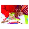 Stabilo woody 3 in 1 - 10 Crayons de couleur - 10 mm - couleurs assorties