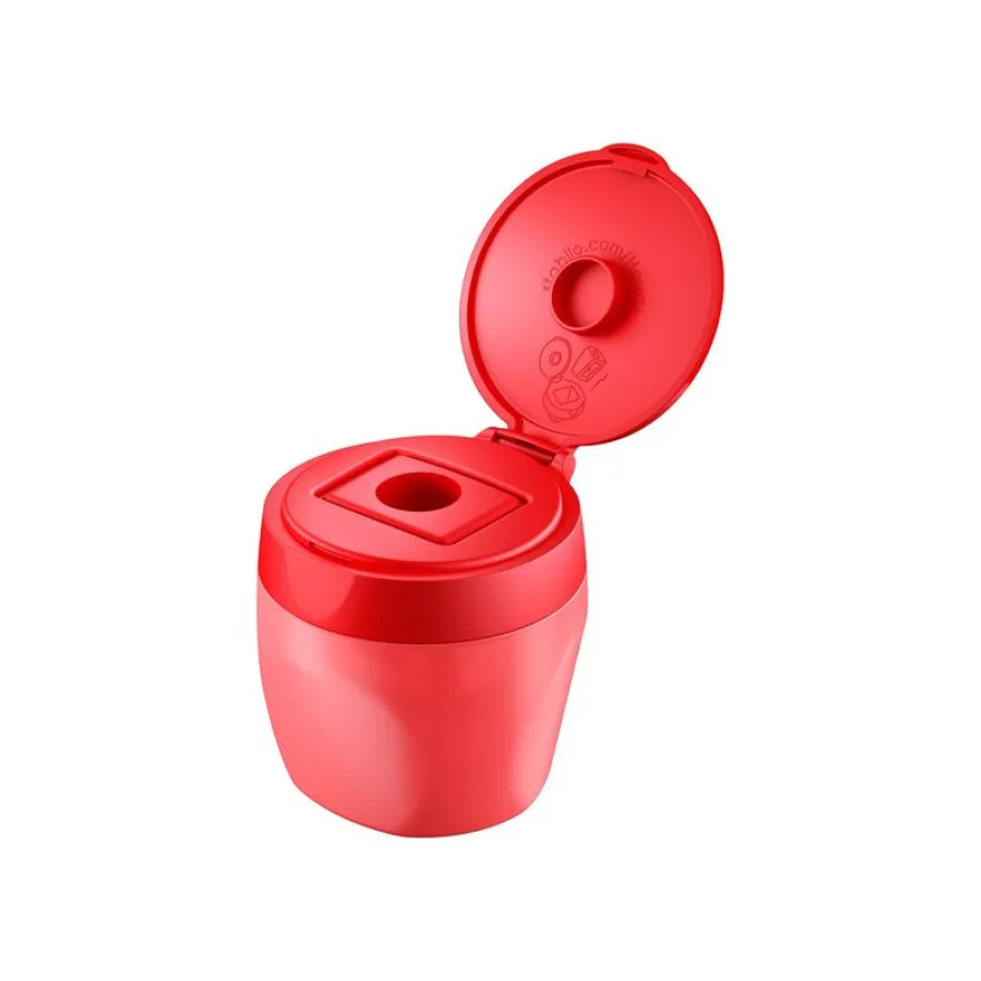 STABILO Woody 3 in 1 - Taille-crayon avec réservoir - rouge