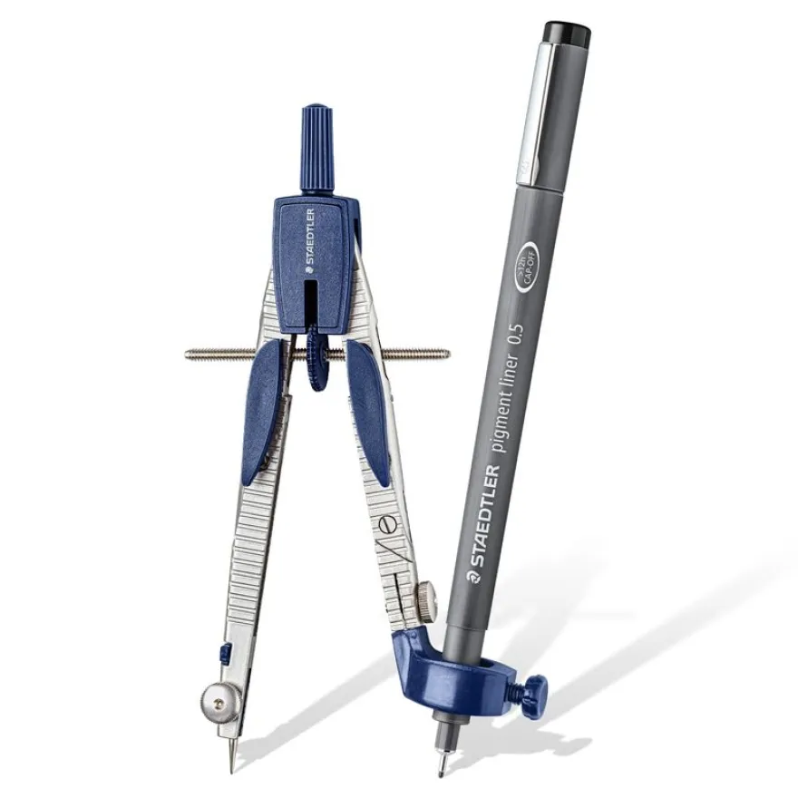 STAEDTLER 553 - Compas technique avec accessoires