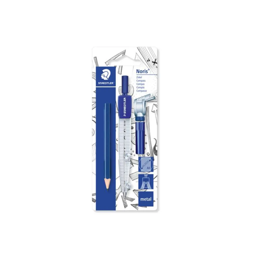 STAEDTLER - Compas avec crayon et attache-compas