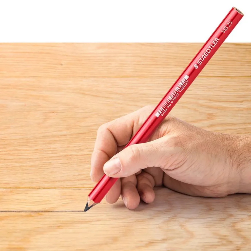 STAEDTLER - Crayon à papier de charpentier - HB