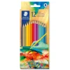 STAEDTLER® - Etui carton 12 crayons de couleur hexagonaux assortis - Edition Multiverse
