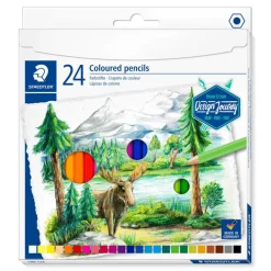 Staedtler Design Journey - 24 Crayons de couleur