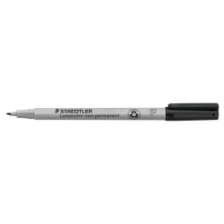 STAEDTLER LUMOCOLOR 316 - Marqueur non permanent - pointe fine - noir