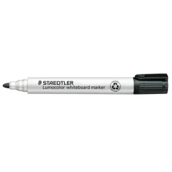 STAEDTLER LUMOCOLOR 351 - Pack de 10 marqueurs effaçables - pointe ogive - noir