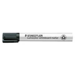 STAEDTLER LUMOCOLOR 351 - Pack de 10 marqueurs effaçables - pointe ogive - noir