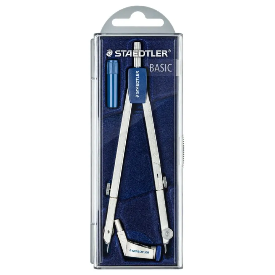 Staedtler Mars 554 - Coffret compas : mine ou bague interchangeable