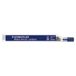 STAEDTLER Mars micro carbon - Pack de 6 mines HB 1,3 mm - noir