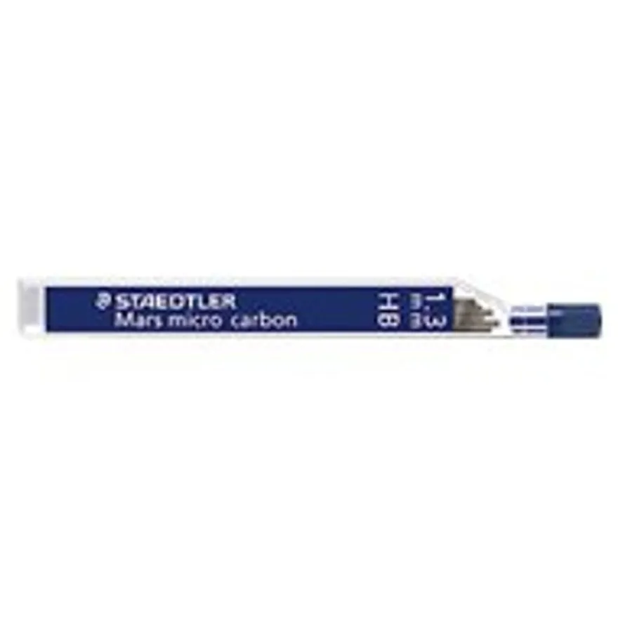 STAEDTLER Mars micro carbon - Pack de 6 mines HB 1,3 mm - noir
