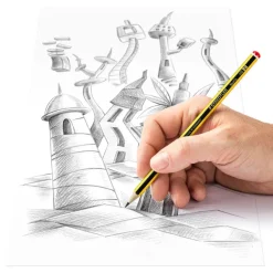 STAEDTLER Noris 120 - 12 Crayons à papier - HB - avec gomme et taille-crayon - pack spécial anniversaire