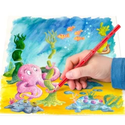 STAEDTLER Noris club - 24 Crayons de couleur aquarellables