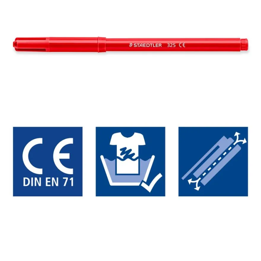 STAEDTLER Noris club - 12 Feutres - pointe moyenne
