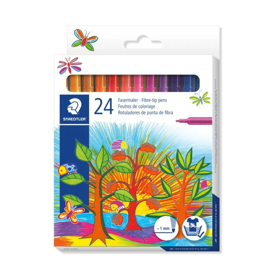 STAEDTLER Noris club - 24 Feutres - pointe moyenne
