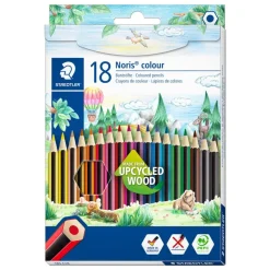 STAEDTLER Noris Color - 18 Crayons de couleur