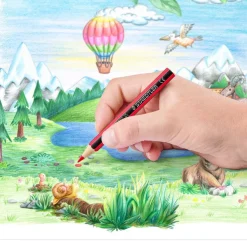 STAEDTLER Noris Color - 12 Crayons de couleur