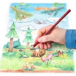 STAEDTLER Noris Design Journey - 24 Crayons de couleur - couleurs brillantes assorties