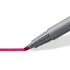 STAEDTLER Pigment calligraphy 375 - 12 feutres pointe calligraphie 2 mm - couleurs assorties - encre Multi Ink intense
